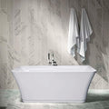 59 Freestanding Soaking Bathtub F5436