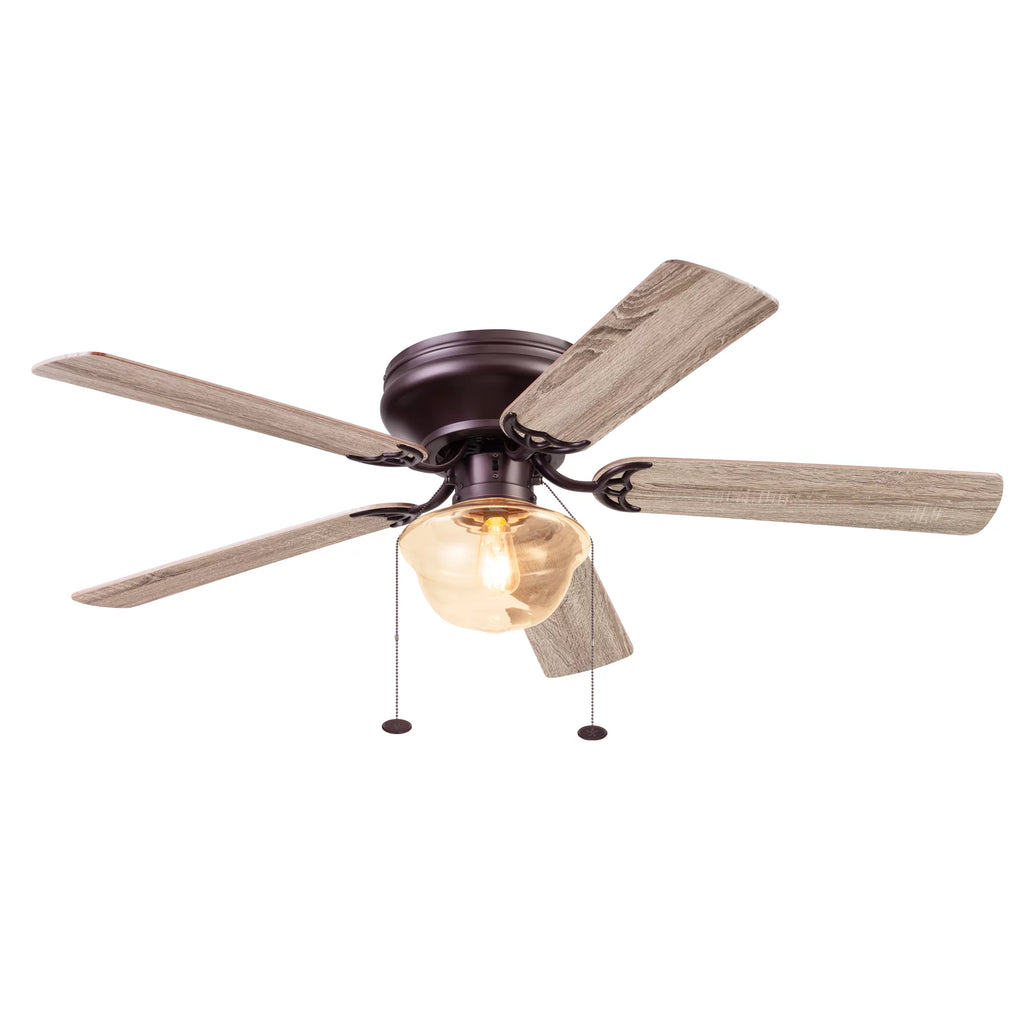 Bronze Indoor Ceiling Fan with Light K440