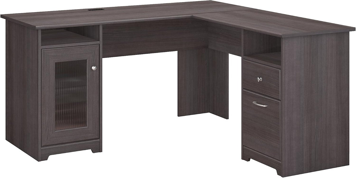 White L Shaped Computer Desk G739