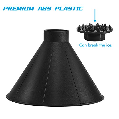 2 Pack Cone Ice Scraper with Funnel E6835