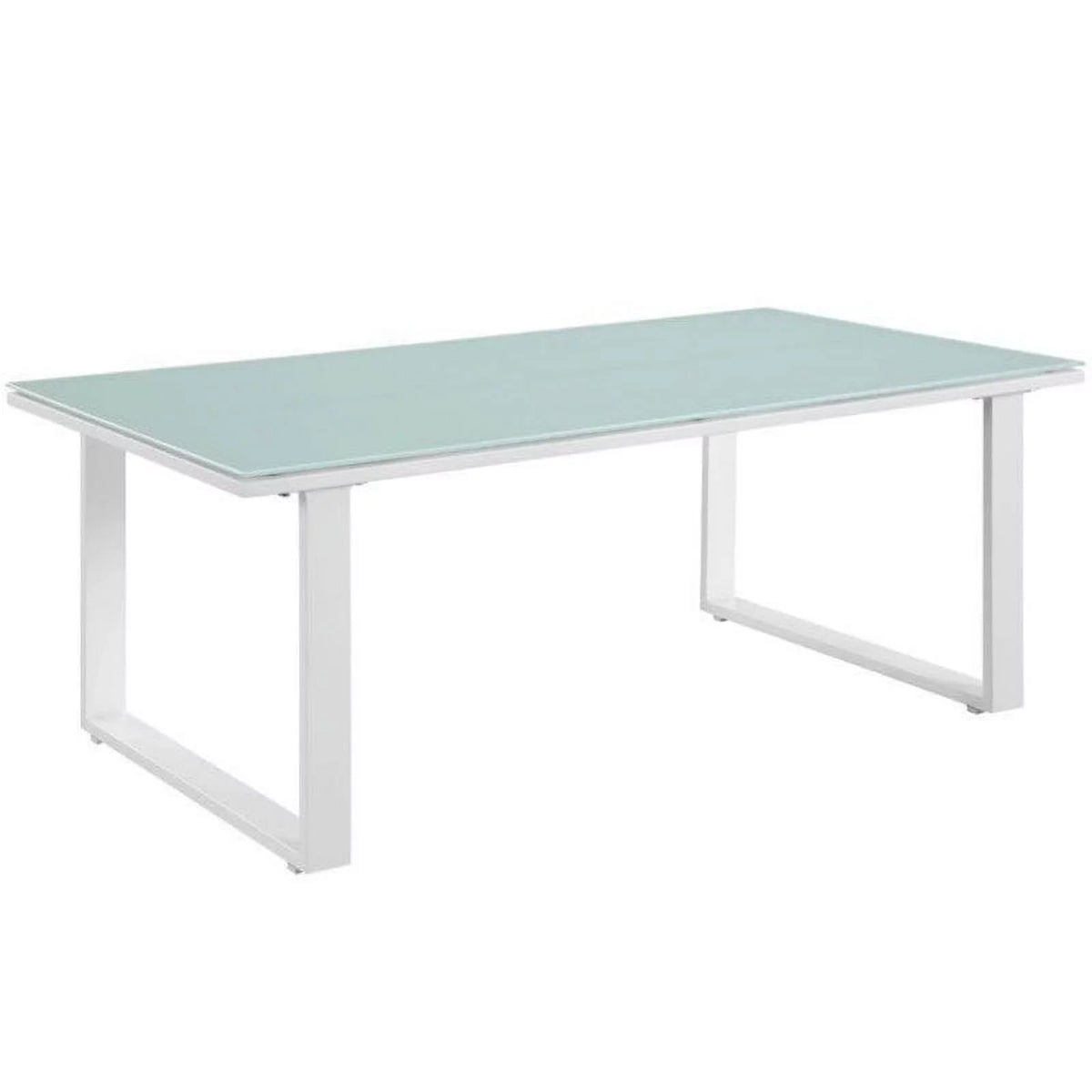 White Outdoor Coffee Table Z6110