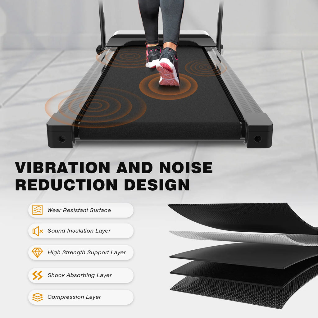 Folding Treadmill with Incline and Screen Z8760