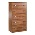 5 Drawer Wood Dresser A911088