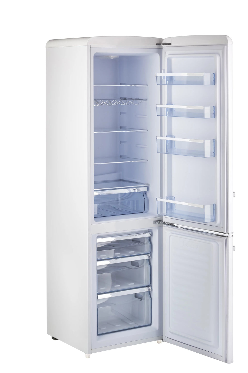 Classic Retro Bottom Freezer Refrigerator F22368