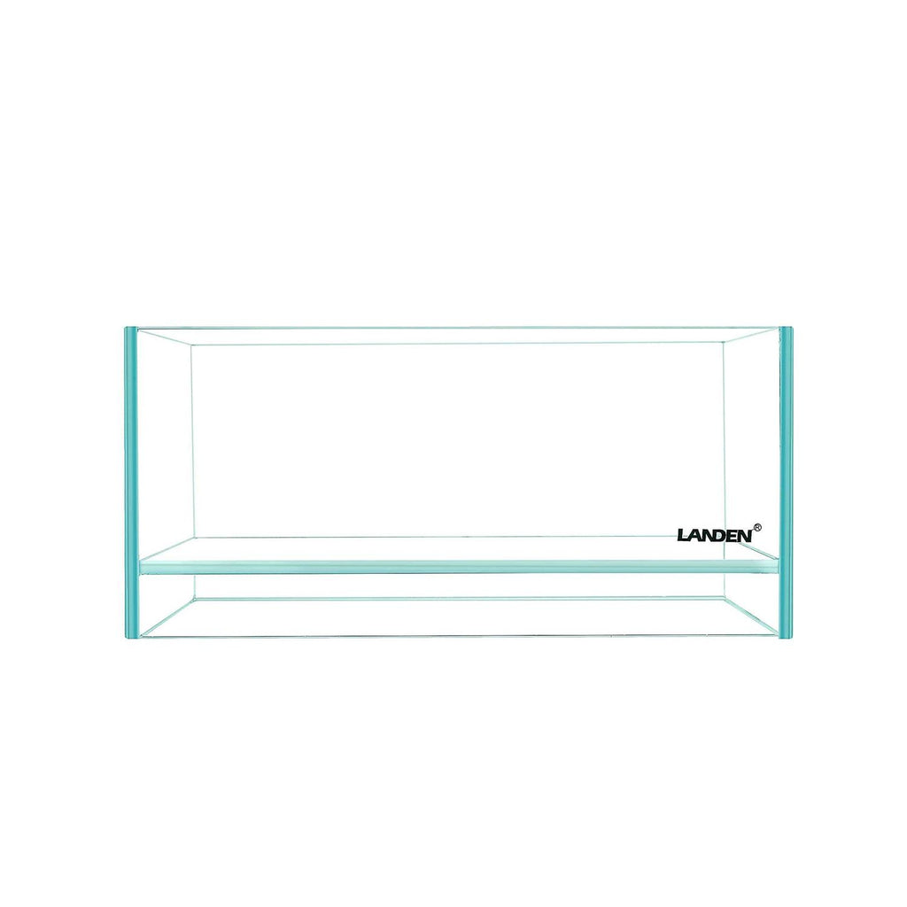1.6 Gallon Rimless Low Iron Glass Aquarium Tank O320
