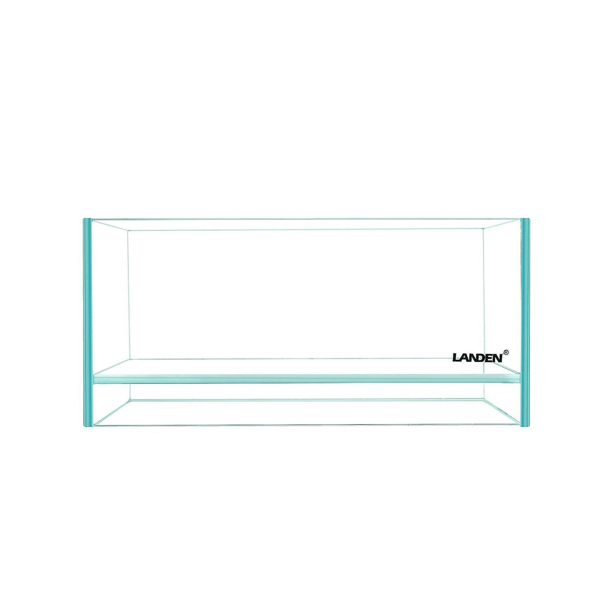 1.6 Gallon Rimless Low Iron Glass Aquarium Tank O320