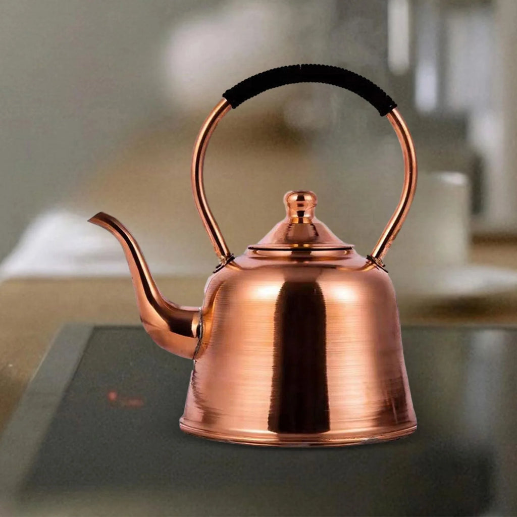 Copper Stovetop Coffee Pot Kettle L274844