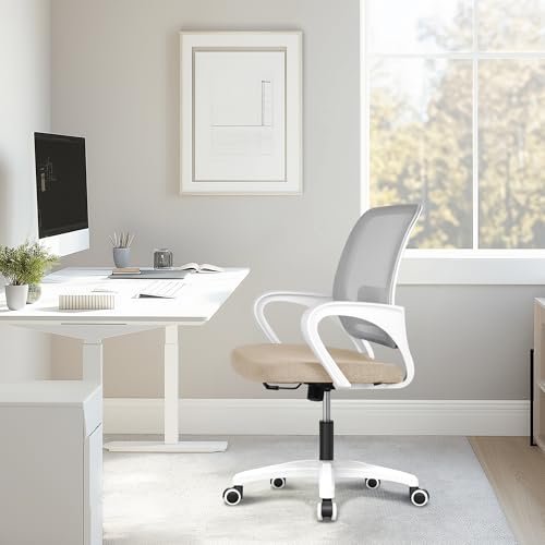 Black Ergonomic Mesh Office Chair with Lumbar Support F991