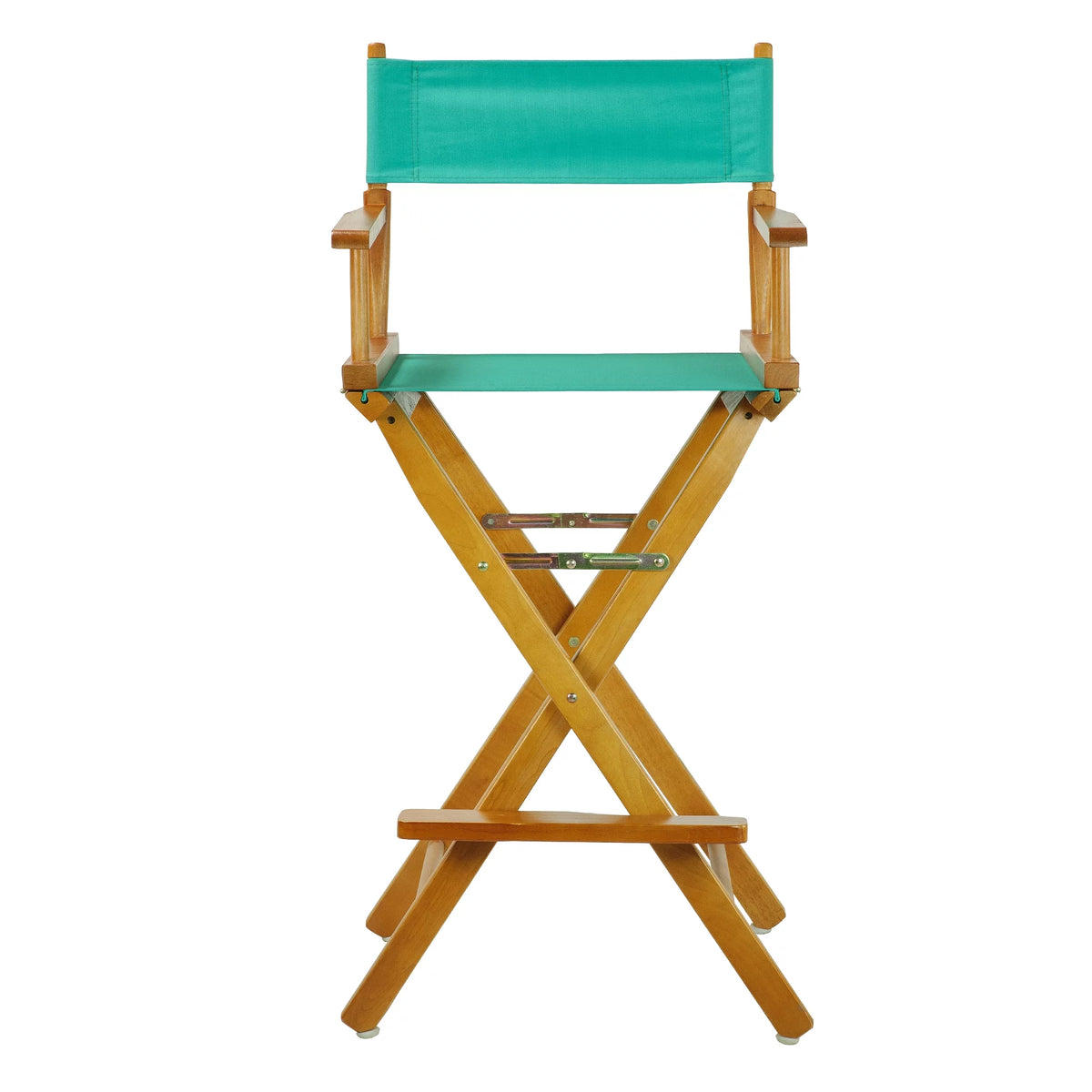 Director's Chair Honey Oak Frame Teal Canvas E867590