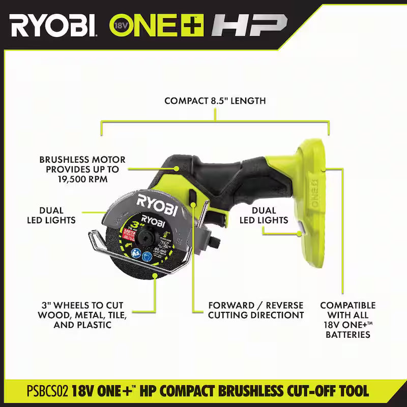 18V Cordless Power Tool Kit with Batteries and Charger N313