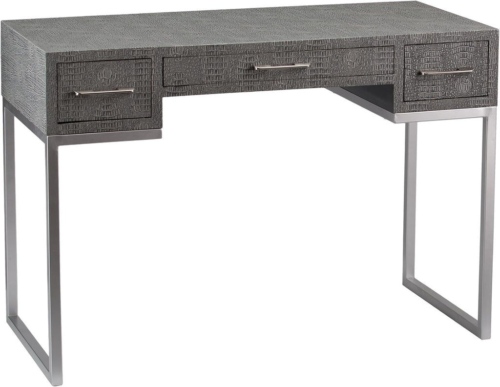 Gray Textured Reptile Desk P438275