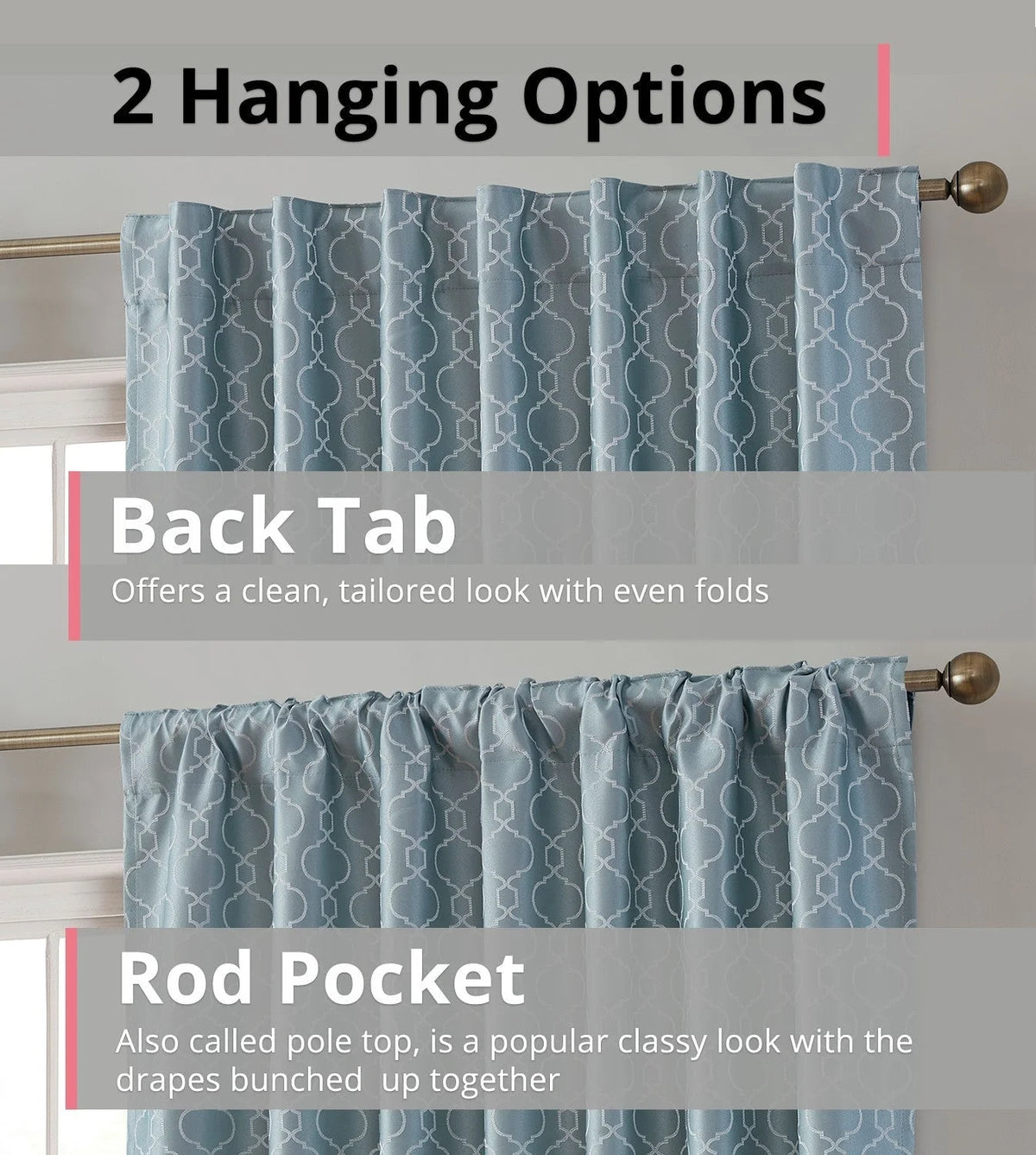 Blackout Curtain Panels X7627