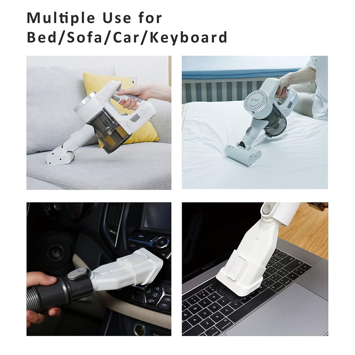 Cordless Pet Vacuum Cleaner with Grooming Brush V435