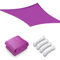 Fuchsia Rectangle Sun Sail Shade Canopy 22ftx23ft C791