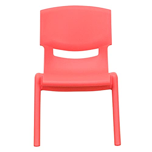 Blue Plastic Stackable School Chair 4 Pack N406434