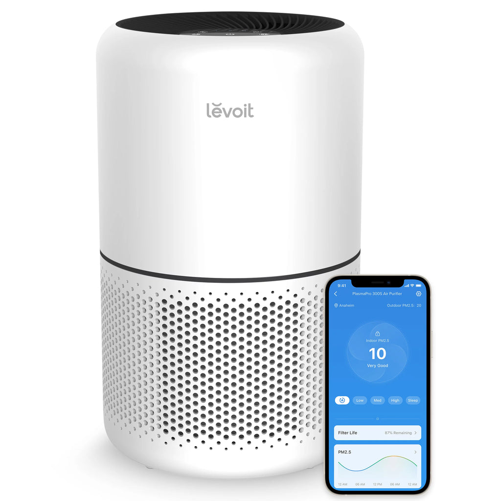 White Black True HEPA Air Purifier M360