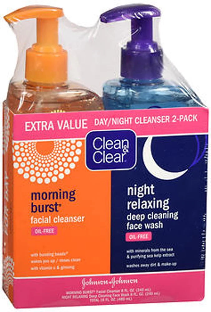 Oil-Free Acne Face Wash 8 fl oz (2 Pack) L665