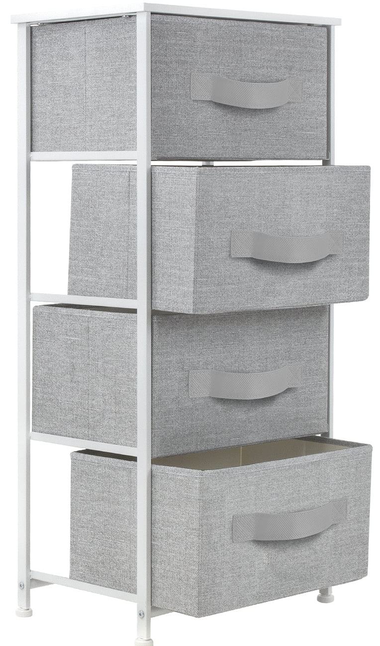 White 4 Drawer Dresser A85899