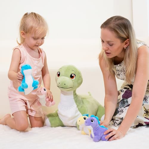 Plush Shark Stuffed Animal with Babies Set A231017