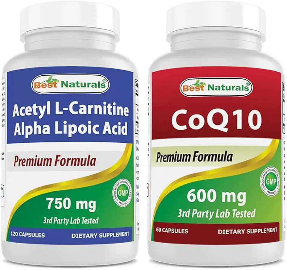 Acetyl L-Carnitine and Alpha Lipoic Acid 750 mg & CoQ10 600 mg I839