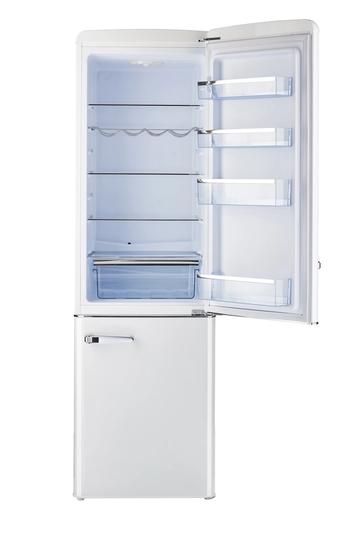 Classic Retro Bottom Freezer Refrigerator F22368