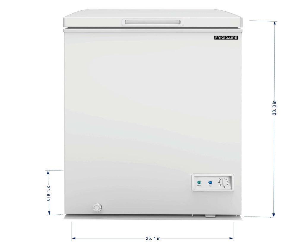 5.0 Cu. ft. White Chest Freezer B483