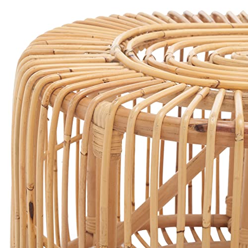 Rattan Oval Coffee Table A4381