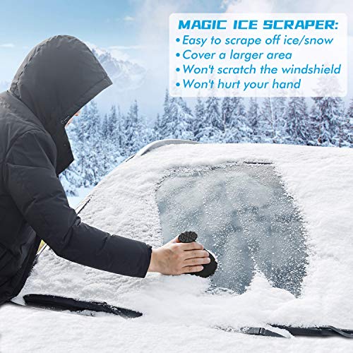2 Pack Cone Ice Scraper with Funnel E6835