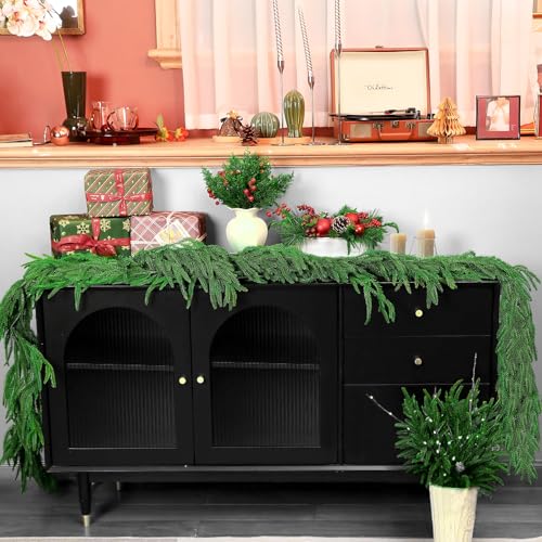 6 Ft 2 Pcs Artificial Norfolk Pine Garland H935