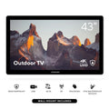 43" Outdoor 4K UHD LED TV with Waterproof Remote Q1834