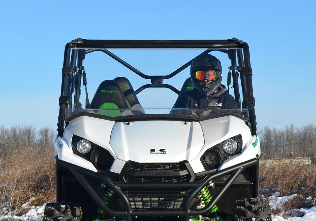 Heavy Duty Scratch Resistant Full Windshield for Kawasaki Teryx 800 R829