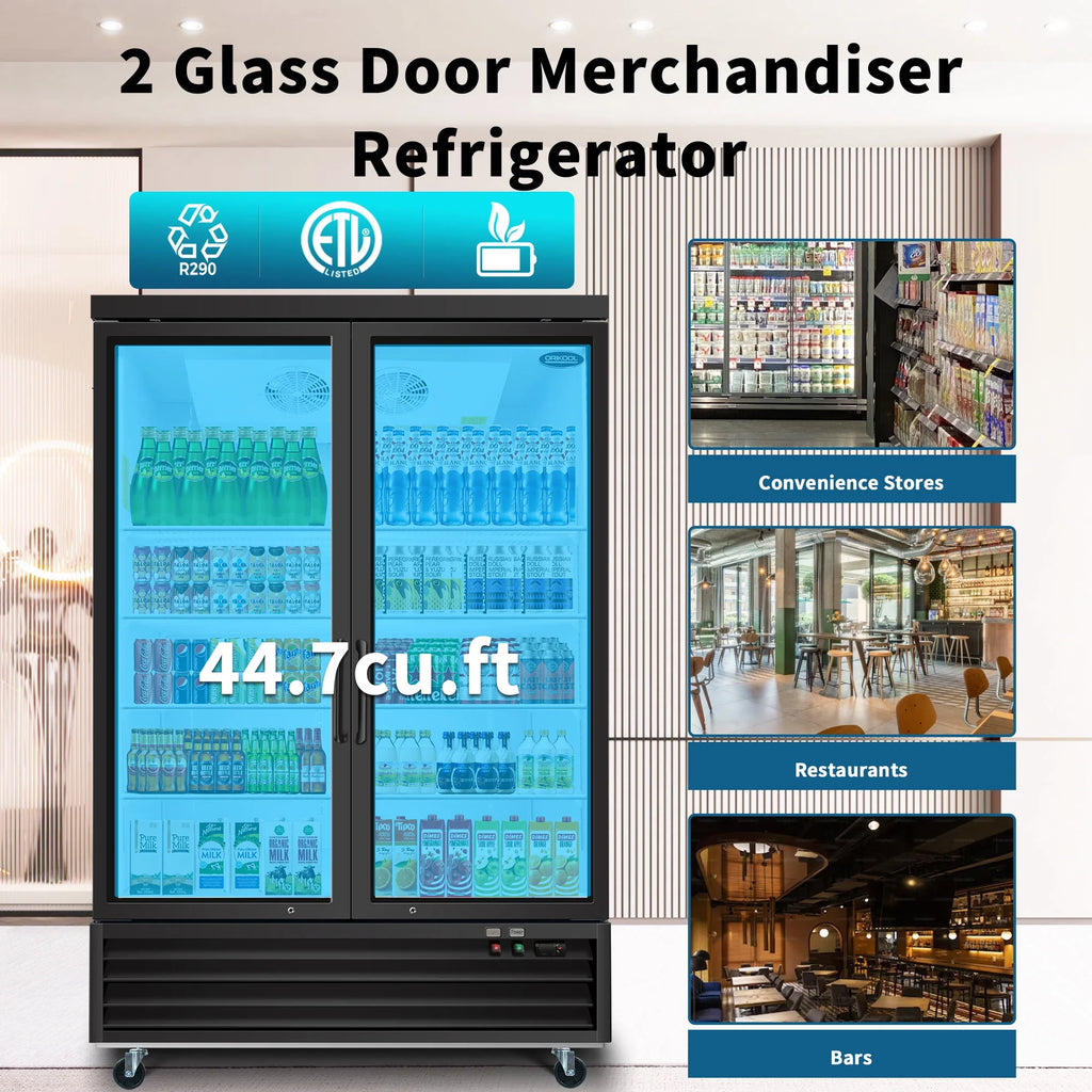 Glass Door Merchandiser Refrigerator 44.7 Cu.ft Z16450