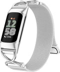 Metal Band Compatible with Fitbit Charge 6/ Charge 5 R555