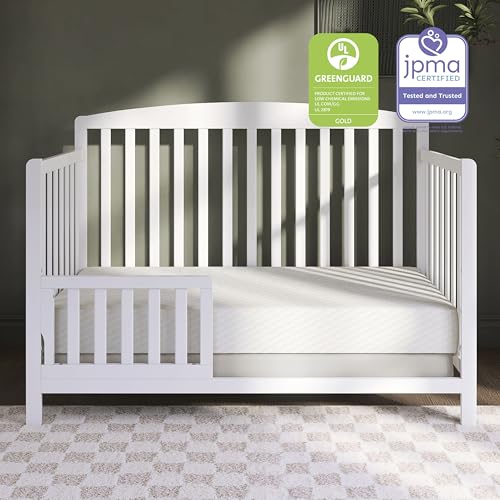 5” Foam Crib & Toddler Bed Mattress in White N904353