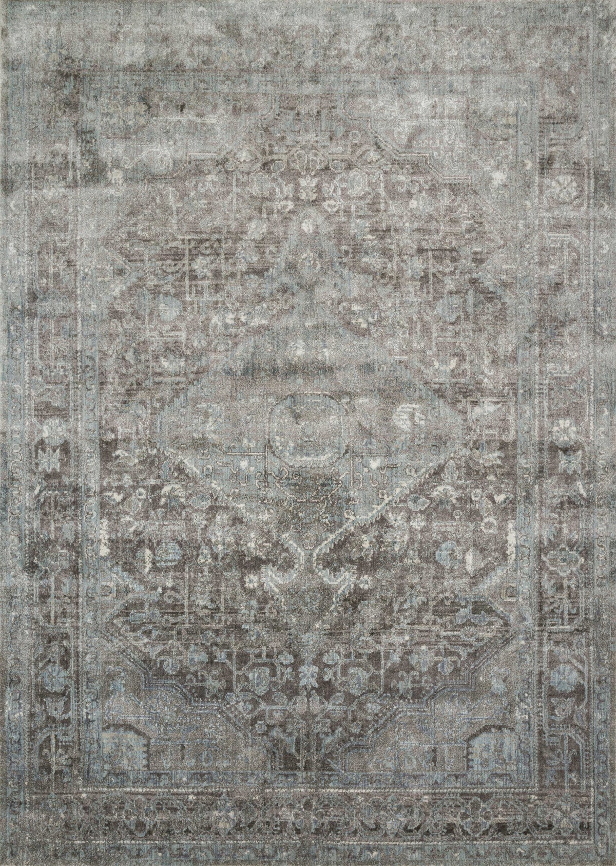 Stone Blue 6'7 x 9'2 Rug K479027