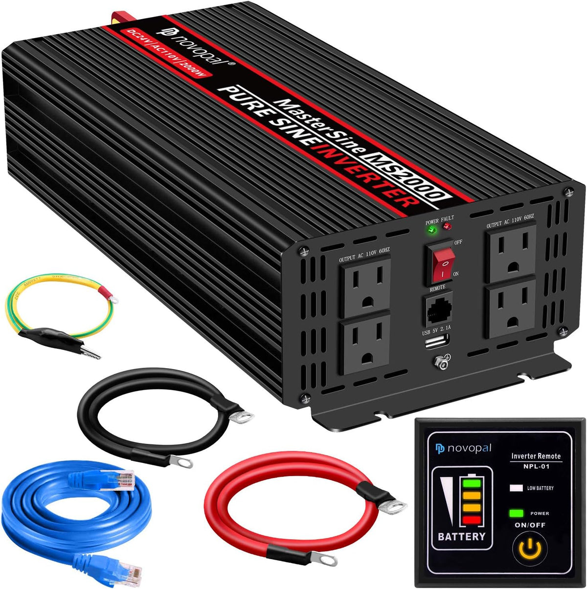 1000 Watt Pure Sine Wave Power Inverter T9345