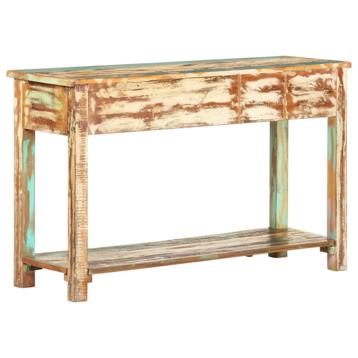 Solid Reclaimed Wood Console Table B467
