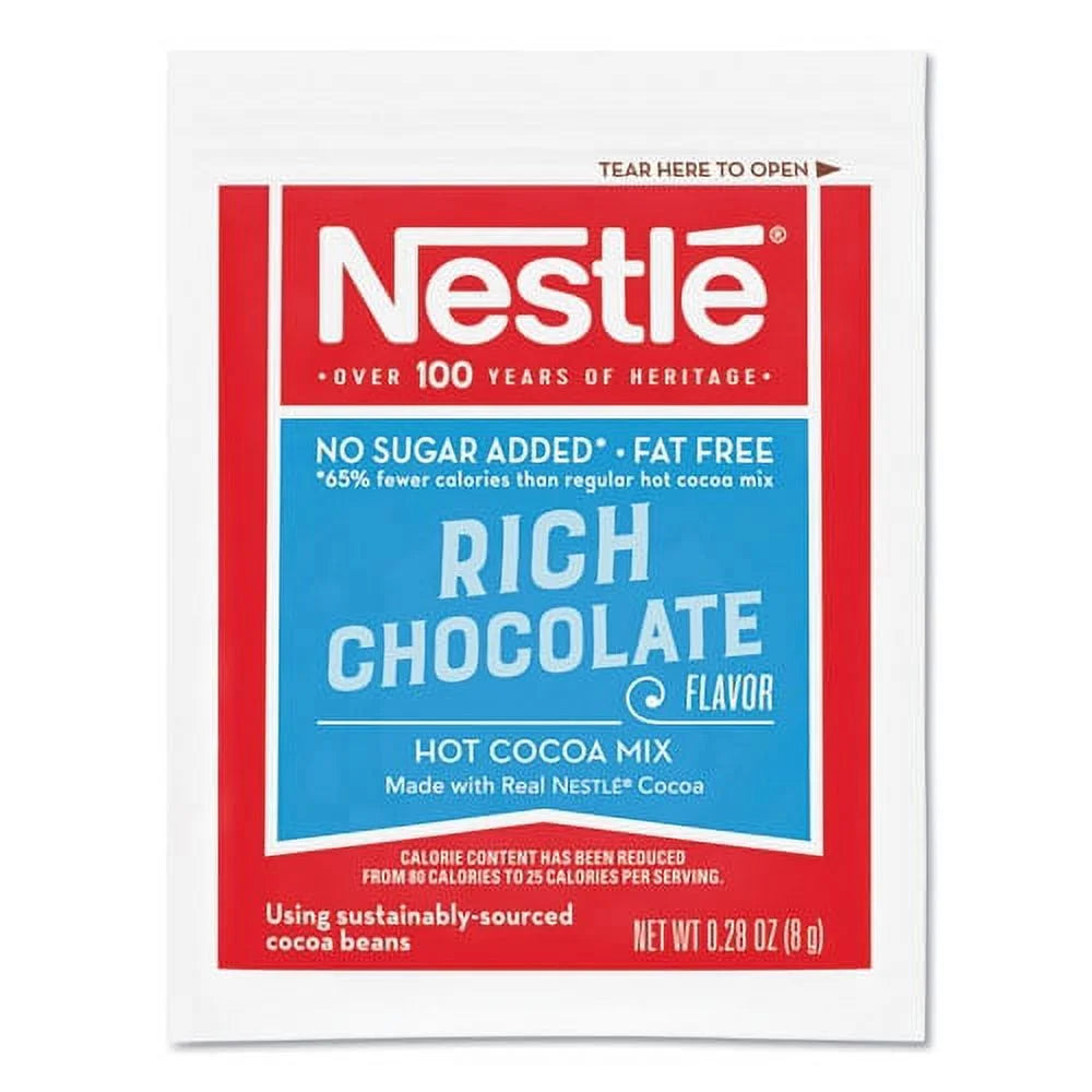 Hot Cocoa Mix Envelopes, 0.28 Oz Packet, 5 Boxes Z278