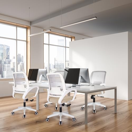 Black Ergonomic Mesh Office Chair with Lumbar Support F991