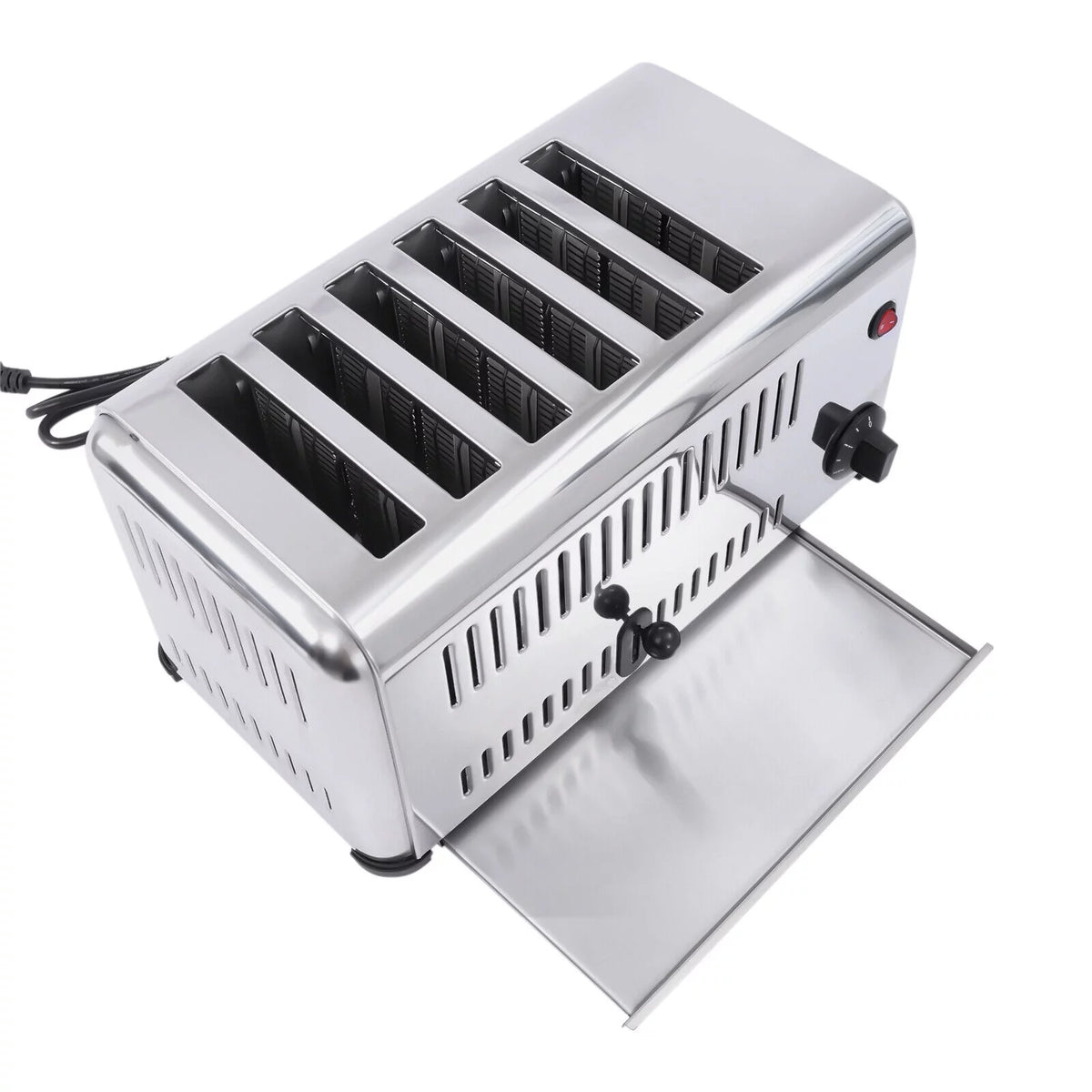 6 Slices Pop-Up Electric Stainless Steel Toaster V23142