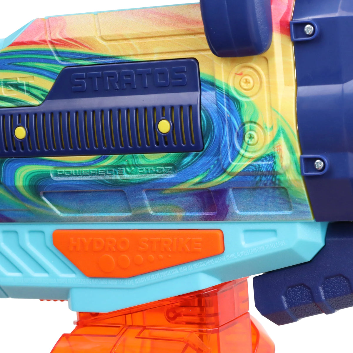 Battery Gel Bead Blaster with Glow-in-the-Dark Rotating Barrel Q776