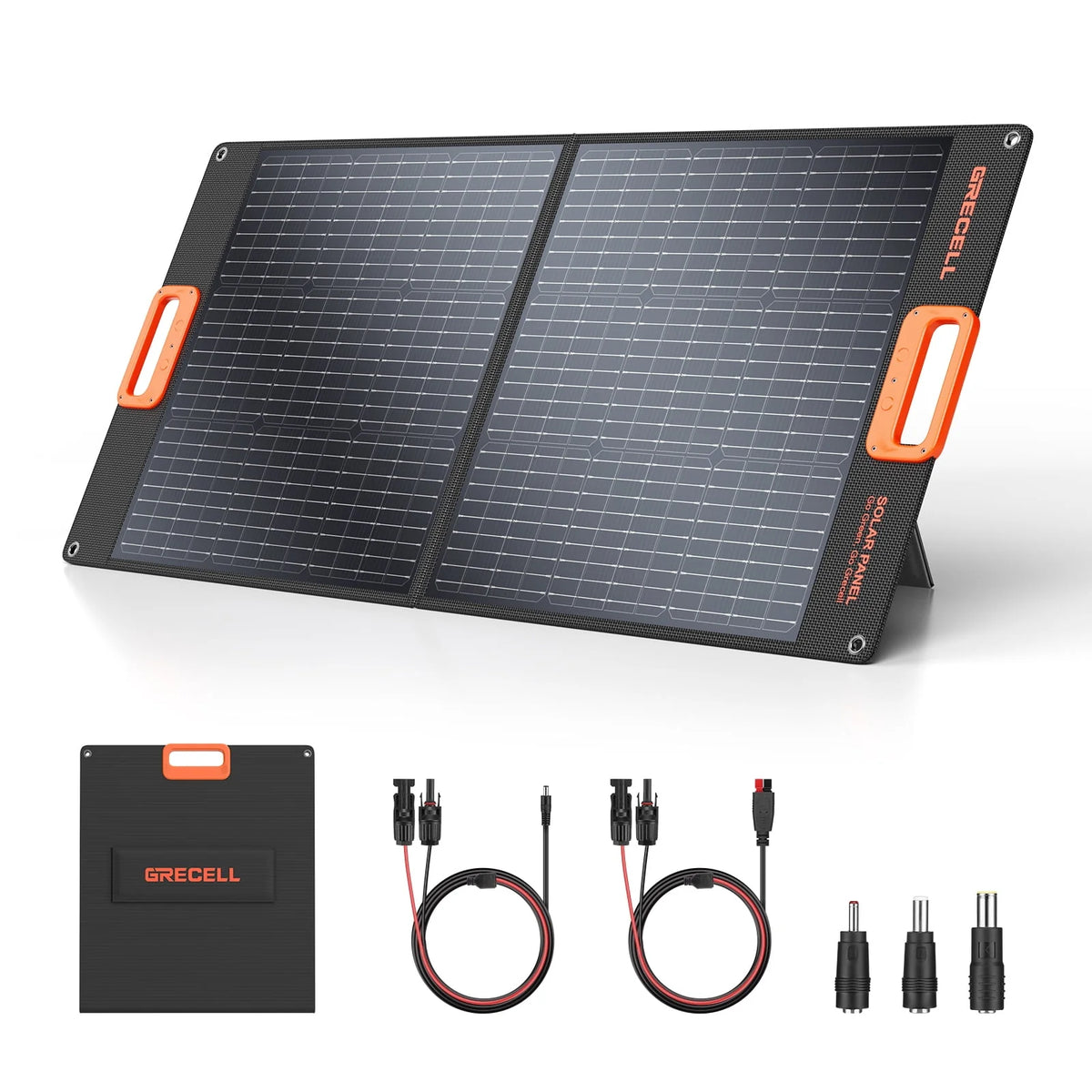 500W Portable Power Station and 100W Solar Panel Charger B30910
