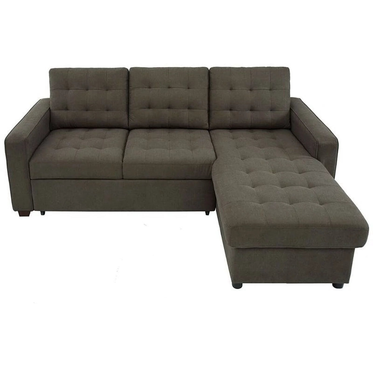 Espresso Sleeper Sectional A52353
