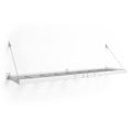 Steel Garage Wall Shelving in White (2-Pack) L864691