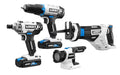 20 Volts 4-Tool Battery-Powered Combo Kit I56171