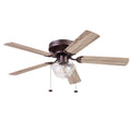 Bronze Indoor Ceiling Fan with Light K440