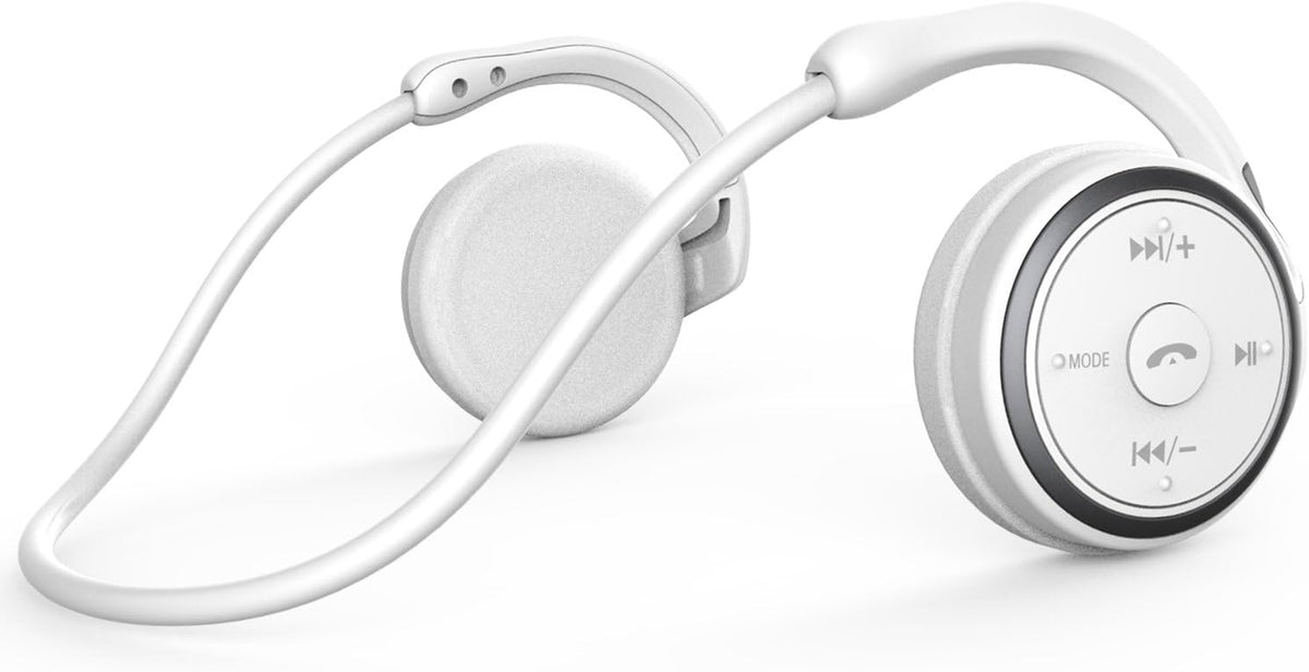 Bluetooth Headphones Wrap Around Head, Black Pack of 2 E1412