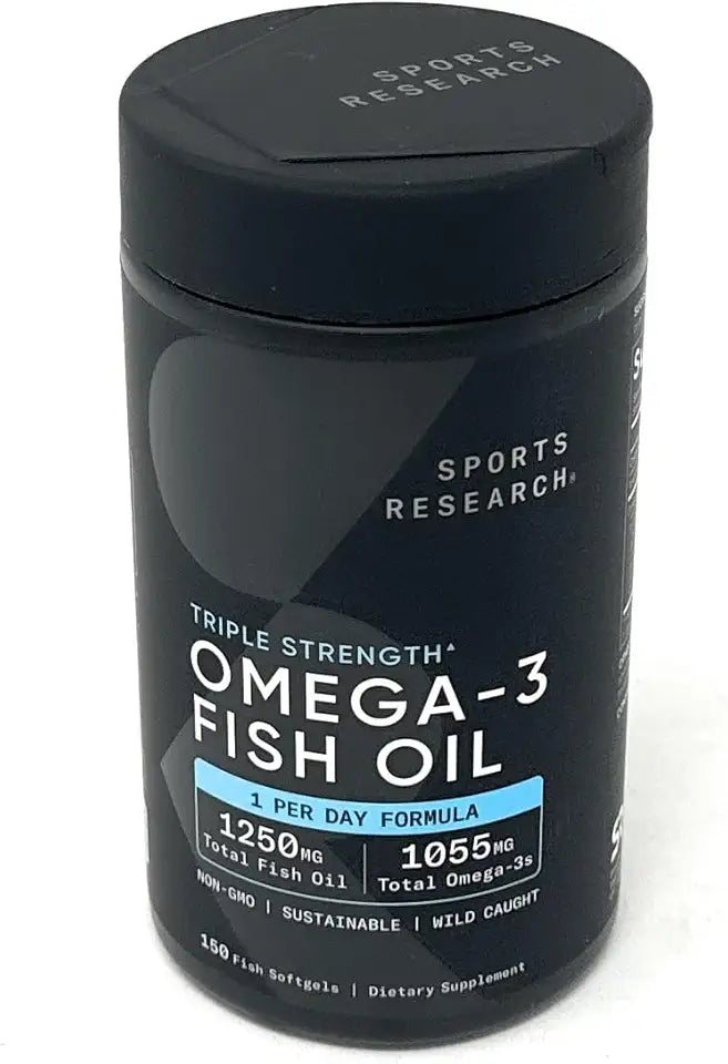 Triple Strength Omega-3 Fish Oil, 150 Fish Softgels U858