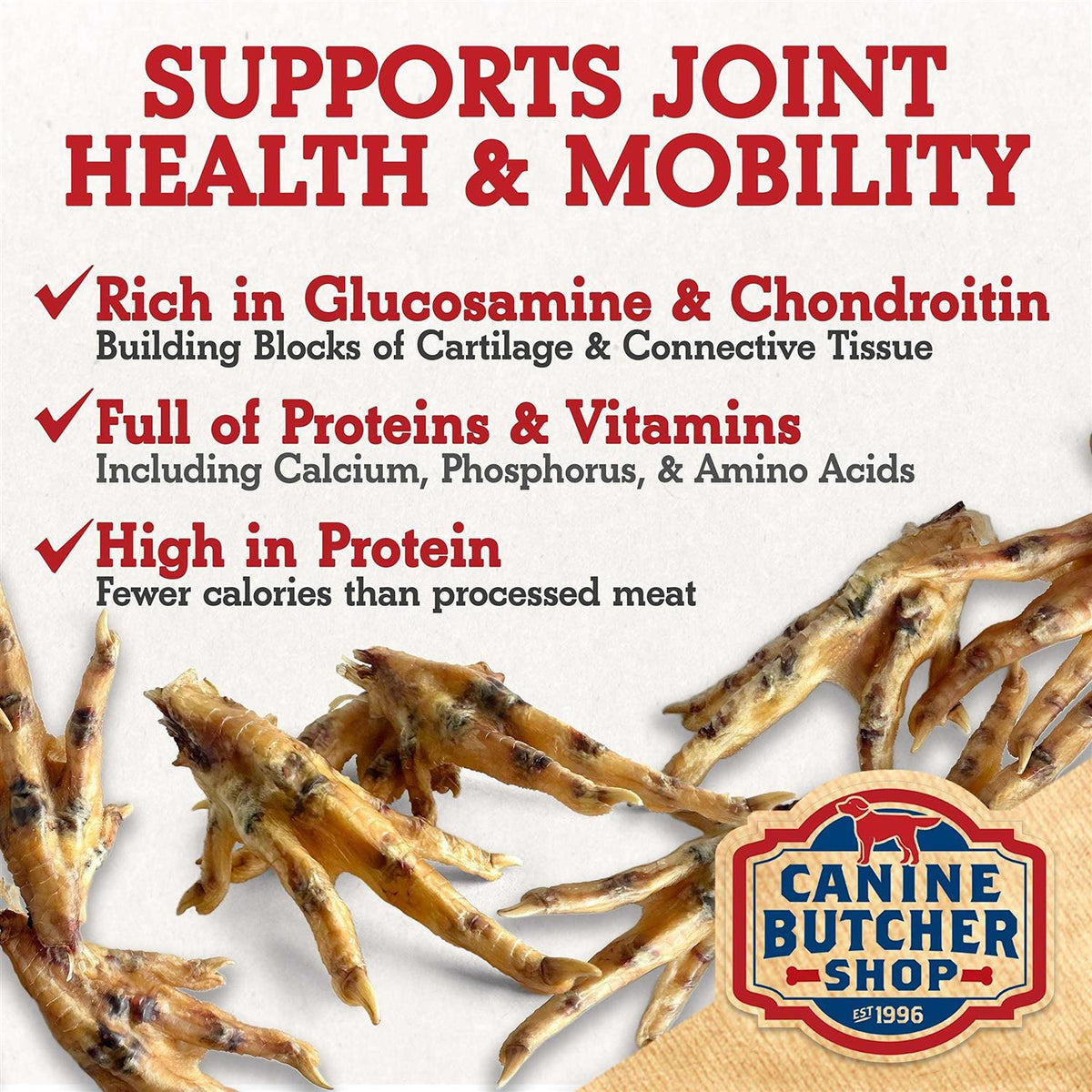 Chicken Feet Dog Treats D434194