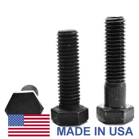 1/2 inch-20 x 2 1/2 inch Grade 5 Hex Cap Screw Black Oxide V19537